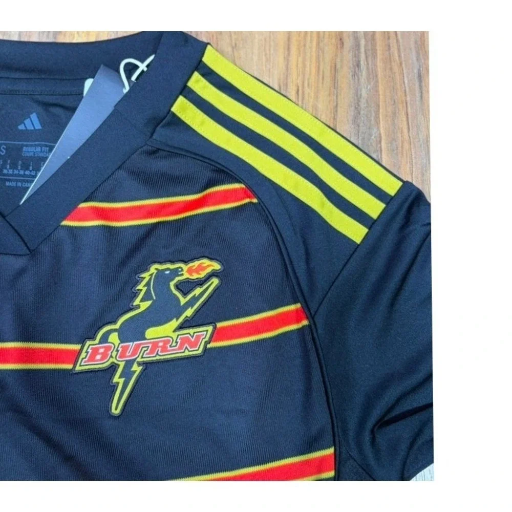 Adidas FC Dallas Burn 2025 Third Jersey Mens S MLS Archive Soccer JI7362 NWT